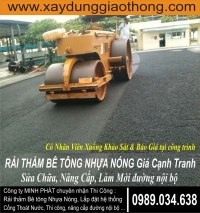 Nhận Thi Công Đường Nội Bộ_ rải betong nhựa_thảm bê tông nhựa nóng_bao gia nhua duong